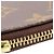 Monogram Key Pouch marrón Louis Vuitton Castaño - vista 10