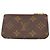 Monogram Key Pouch marrón Louis Vuitton Castaño - vista 2