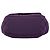 Chanel Purple Nylon Bubble Quilt Accordion Chain Flap Porpora - vista 3