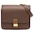 Céline Celine Brown Small Calfskin Classic Box Marrone