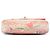 Chanel Orange Medium Classic Lambskin Tropical Flower Print Double Flap Arancione Pesca - vista 3
