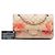 Chanel Orange Medium Classic Lambskin Tropical Flower Print Double Flap Arancione Pesca - vista 6
