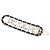 Clip per capelli Chanel Gold in agnello placcato oro con logo Allure D'oro - vista 2