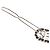 Clip per capelli Chanel Gold in agnello placcato oro con logo Allure D'oro - vista 6