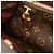 Louis Vuitton Marrone Monogram Montaigne MM - vista 5