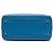 Lady Dior in agnello cannage blu, misura Medium - vista 3