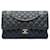 Chanel Black Medium Classic Caviar Double Flap Nero