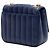Saint Laurent Blue Small Lambskin Vicky Crossbody Blu scuro - vista 2