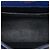 Saint Laurent Blue Small Lambskin Vicky Crossbody Blu scuro - vista 4