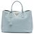 Borsa Prada Blue Large Saffiano Lux Galleria Satchel Blu chiaro