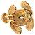 Orecchini a clip Chanel Gold CC trapuntati placcati oro D'oro - vista 3