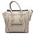 Céline Celine Beige Micro Leather Luggage Tote