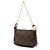 Louis Vuitton Marrone Monogram Mini Pochette Accessoires - vista 2