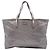 Tote Gucci Silver Large GG Imprime Plata