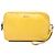 Clutch da polso in pelle gialla Prada Giallo