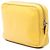 Clutch da polso in pelle gialla Prada Giallo - vista 2