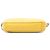 Clutch da polso in pelle gialla Prada Giallo - vista 3