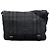 Borsa a tracolla in nylon a quadri Burberry Gray Smoke Marrone