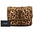 Saint Laurent Niki stampa leopardata in pelo di baby pony marrone - vista 7
