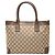 Tote de lona GG beige Gucci