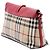 Burberry Beige Haymarket Check Canvas Leah Crossbody - vista 2