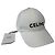 Céline Celine Logo Baseball Cap aus weißer Baumwolle - Größe L