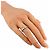 Tiffany & Co. Signature Cross X Ring Weiß - Ansicht 2