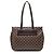 Louis Vuitton Vintage Damier Ebene Parioli PM Tote Marrone - vista 3