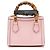 Gucci Cuir Leather Diana Mini Tote Rosa - vista 3