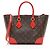 Louis Vuitton Phenix PM Satchel aus Monogram Canvas Braun
