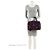 Gucci Boston Bag aus Leder Heritage Web mit Schnalle Braun - Ansicht 5