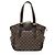 Borsa a tracolla Louis Vuitton Damier Ebene Verona MM Marrone - vista 3