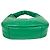 Bolsa de mão mini acolchoada em couro nappa macio verde Prada - vista 3