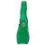 Bolsa de mão mini acolchoada em couro nappa macio verde Prada - vista 9
