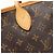 Tote Neverfull MM en canvas Monogram Louis Vuitton Castaño - vista 10