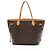 Tote Neverfull MM en canvas Monogram Louis Vuitton Castaño - vista 3