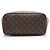 Tote Neverfull MM en canvas Monogram Louis Vuitton Castaño - vista 4