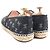 Timeless Espadrilles in mesh CHANEL COCO Mark Nero - vista 3