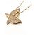 Autre Marque Collana Butterfly in Diamanti Au750 Rosa - vista 4