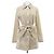 Autre Marque Abrigo de lana Daks Beige