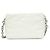 Borsa a tracolla Balenciaga Monaco Camera in pelle di vitello Bianco - vista 2