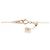 Autre Marque Collana Kumikyoku K10 Oro Rosa e Diamante D'oro - vista 5