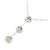 Autre Marque Collana con diamante K14WG Argento - vista 4