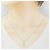 Autre Marque Collana con diamante K14WG Argento - vista 6