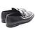 Mocassini in pelle Jimmy Choo Nero - vista 2
