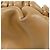 Borsa a tracolla in pelle di vitello Bottega Veneta Marrone - vista 3