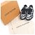 Sneakers Louis Vuitton LV Trainer Line Nero Bianco - vista 2