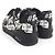 Sneakers Louis Vuitton LV Trainer Line Nero Bianco - vista 6