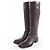 Autre Marque Stivali in pelle Sartore Bronzo Marrone scuro