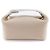 Pochette Bride a PM de algodón Hermès Beige - vista 3